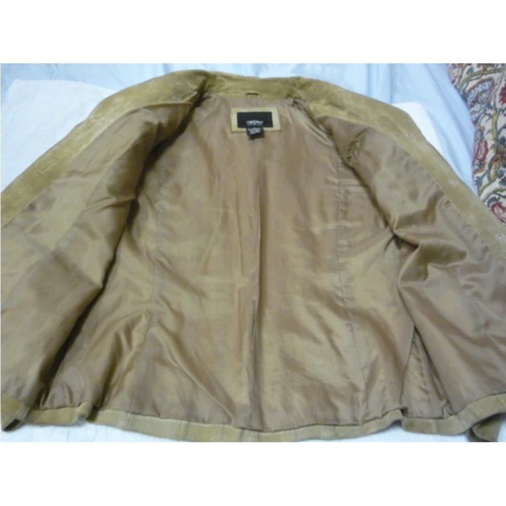 Suede Tan Jacket - Picture 3 of 6